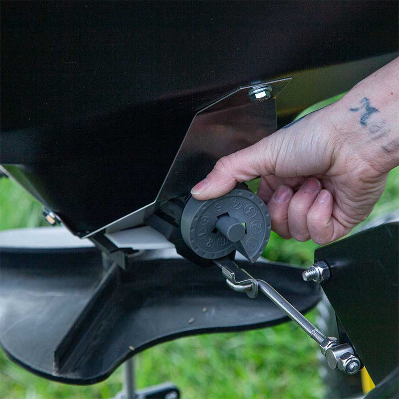 Tow-Behind Spreader for ATV | 200-Lb Capacity | Commercial Grade | Powder Coated | Spyker