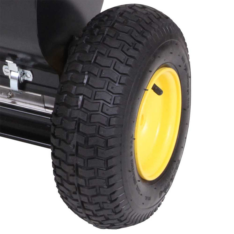120-Lb. Push Drop Spreader | Walk Behind Style | Dual Hopper Design | Powder Coated | Commercial Grade | Spyker