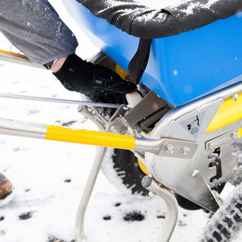 Push Drop Spreader | Walk Behind Style | 50-Lb Capacity | 13-In Wheels | Stainless Steel | Spyker