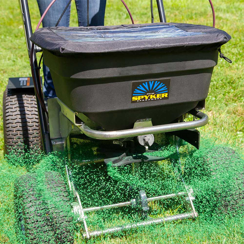 Ride-On Spreader | 120-Lb Capacity | Honda GXV160 Engine | Large Properties | Spyker