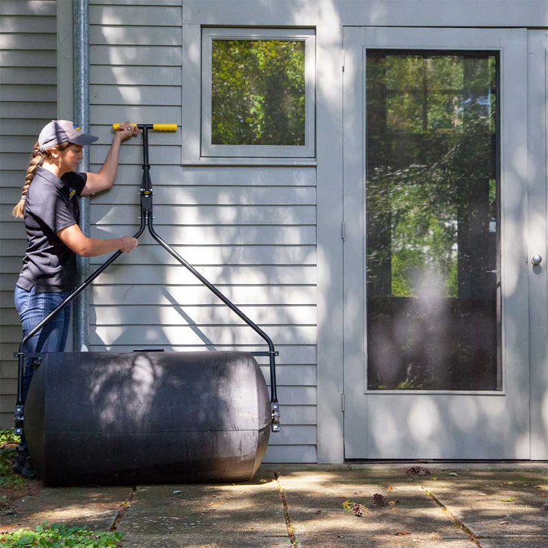 Push-Tow Polly Lawn Roller | 18" x 24" | 300 lb Capacity | Dual Mode Operation | Spyker