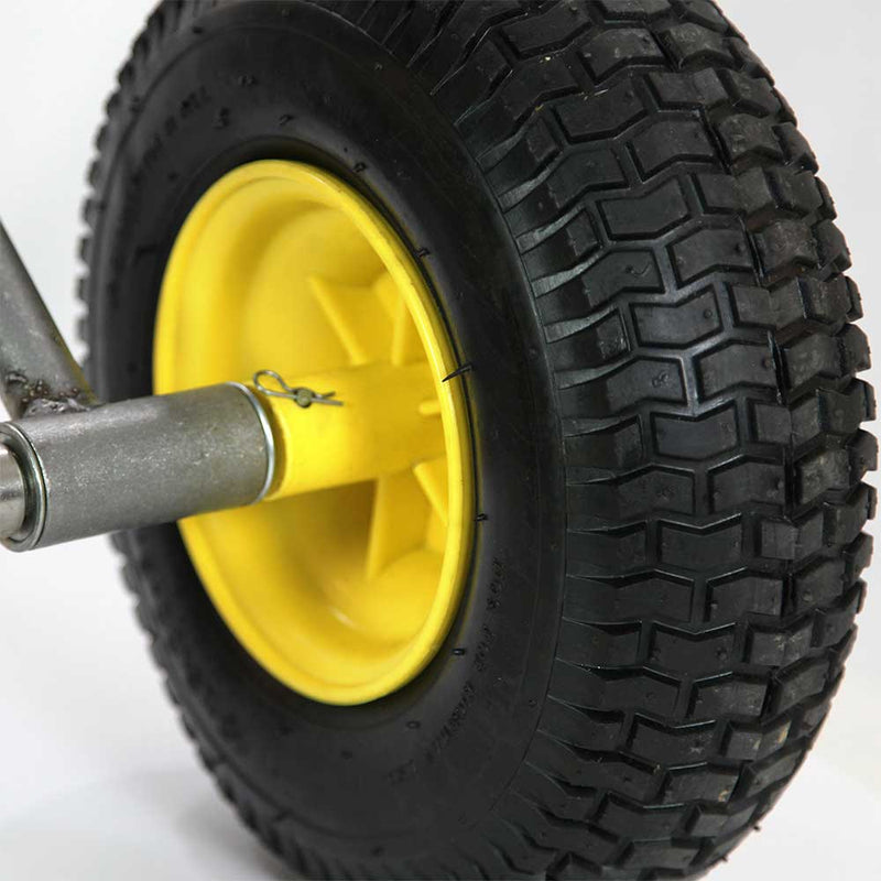 Push Drop Spreader | 120 lb Capacity | Stainless Steel | AccuWay Technology | Spyker