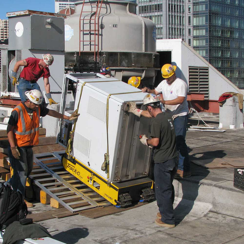Twin-Track Carrier for Material Transport | 30-Inch Wide | 2,200-Lb Capacity | Remote Control | Movex