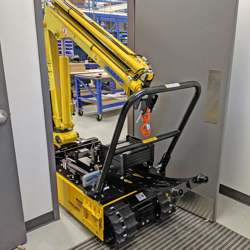 Stair Climbing Crane for Material Handling | 30-In Wide | 2,090 Lb Capacity | Movex