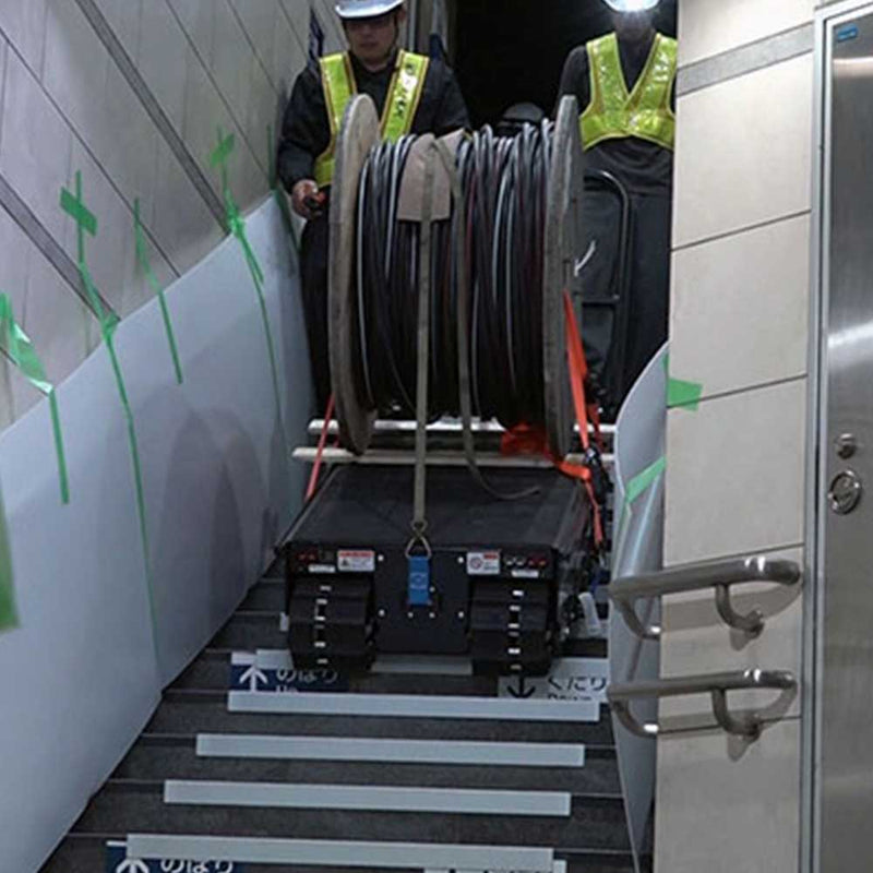 Twin-Track Carrier for Material Transport | 30-Inch Wide | 2,200-Lb Capacity | Remote Control | Movex