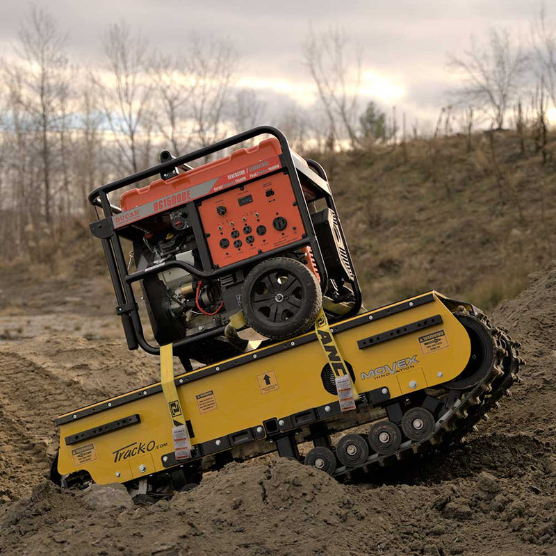 All Terrain Track Carrier for Material Handling | 30-In. Wide | 8,000-Lb. Capacity | Electric Powered | Movex