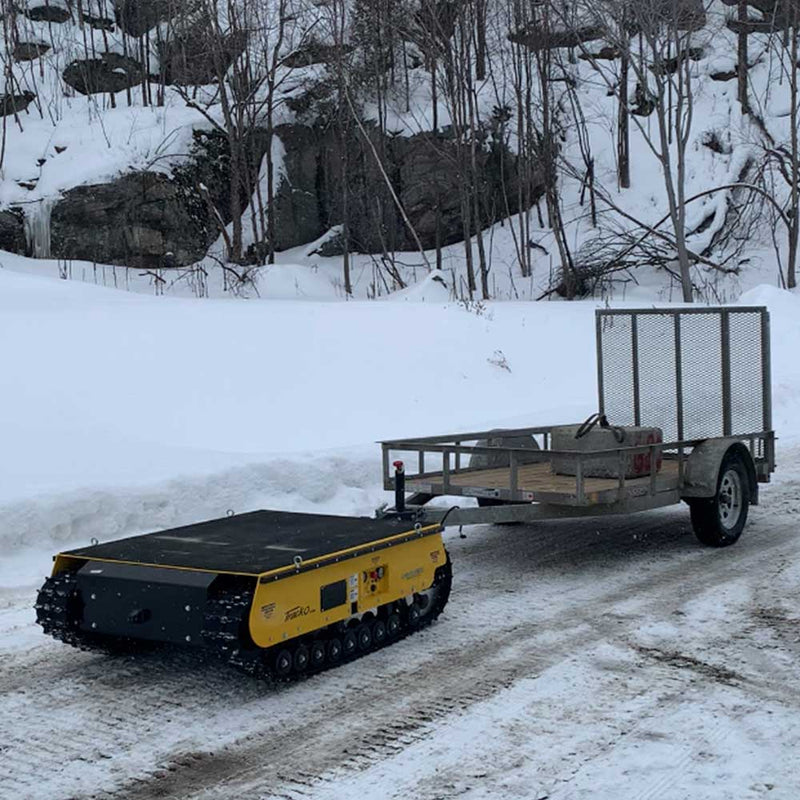 Electric Track Carrier for Multi-Terrain | 48" Wide | 5,300 lb Capacity | Zero Emission | Movex