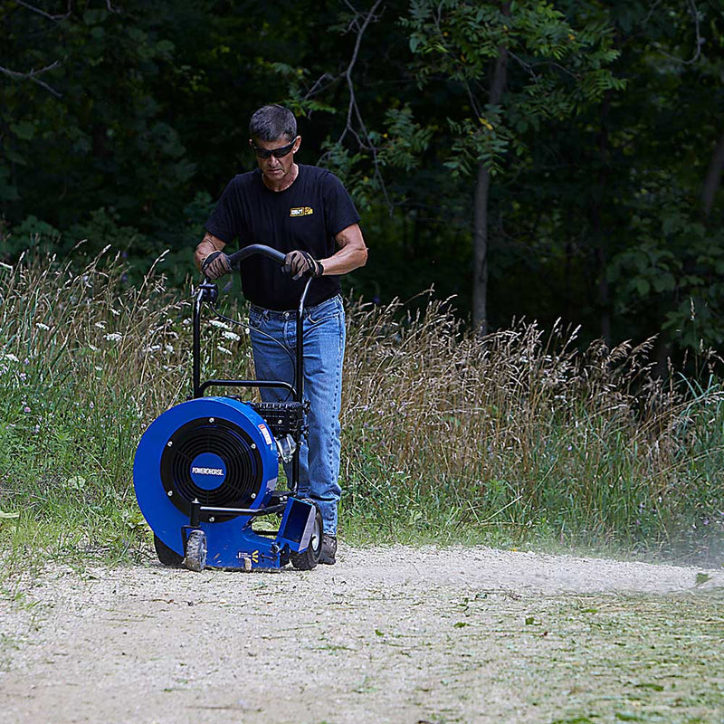 7HP Walk-Behind Gas Leaf Blower | 212cc Engine | EPA Certified | 1200 CFM | Powerhorse
