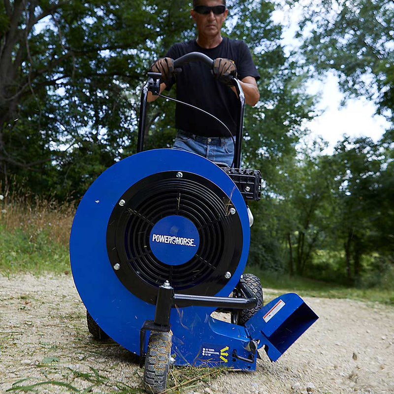 7HP Walk-Behind Gas Leaf Blower | 212cc Engine | EPA Certified | 1200 CFM | Powerhorse