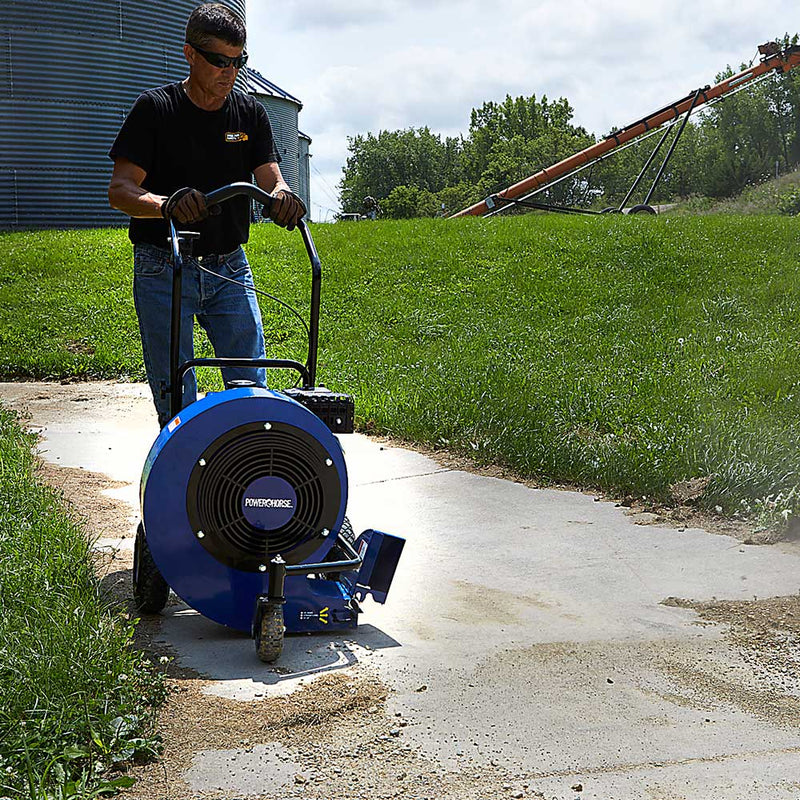 7HP Walk-Behind Gas Leaf Blower | 212cc Engine | EPA Certified | 1200 CFM | Powerhorse
