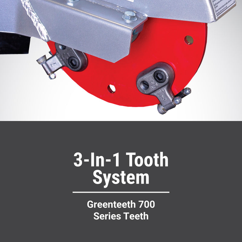 Swivel Walk-Behind Stump Grinder | 20 HP Honda GX630 | Electric Start | Adjustable Handlebar | Dosko