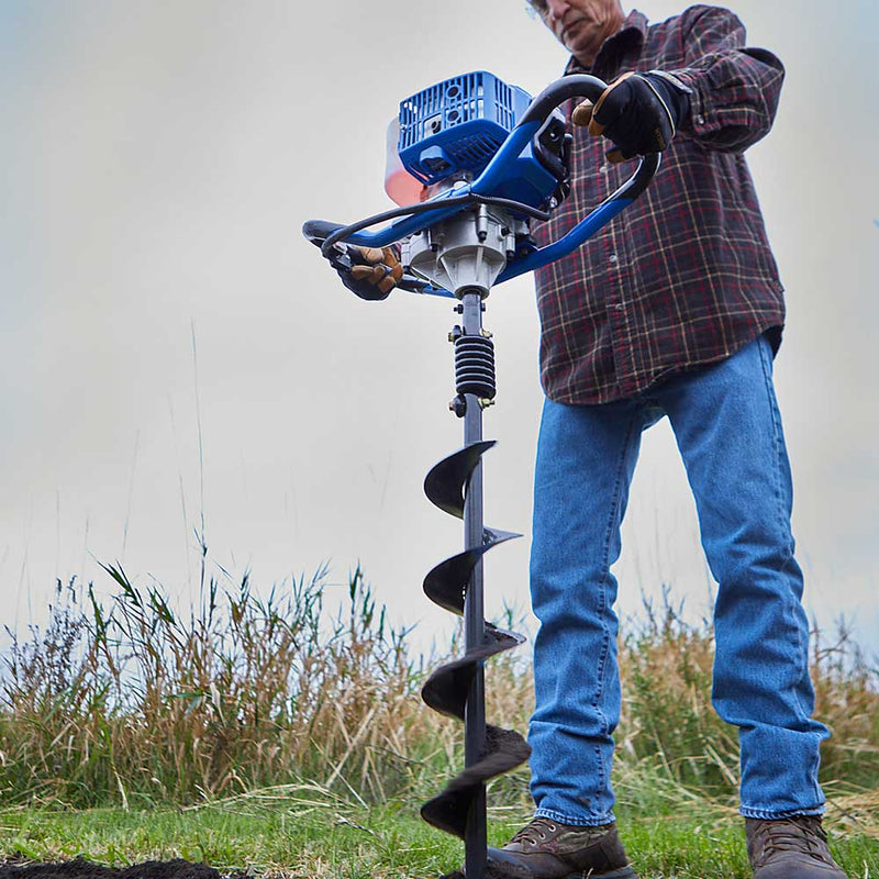 Earth Auger | Post Hole Digger | 52CC | Two-Stroke | 1-Person Operation | Powerhorse