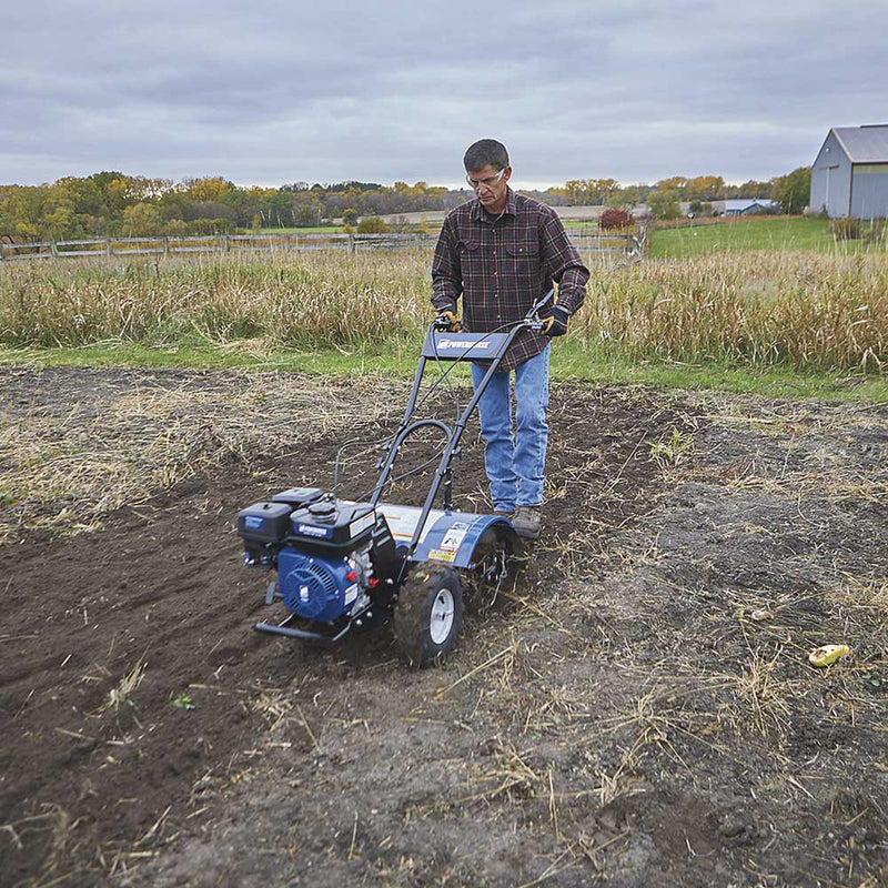 Rear Tine Tiller | 20-Inch Width | 212CC Engine | Counter-Rotating | Powerhorse
