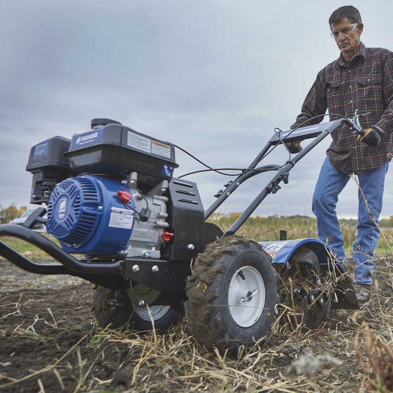 Rear Tine Tiller | 20-Inch Width | 212CC Engine | Counter-Rotating | Powerhorse