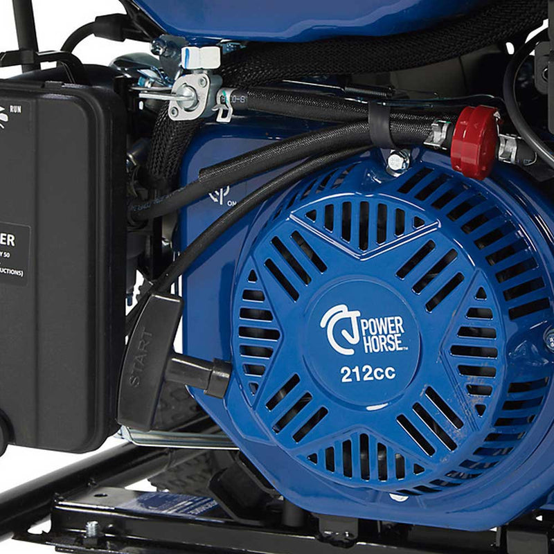 Dual Fuel Portable Generator for Home Backup | 4500W Surge | 3600W Running | 212cc Engine | Powerhorse