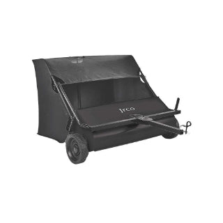 Lawn Sweeper for Lawn Tractor | 42"-50" | 22-26 Cu Ft Capacity | Spiral Brush | Offset Sweeping | JRCO