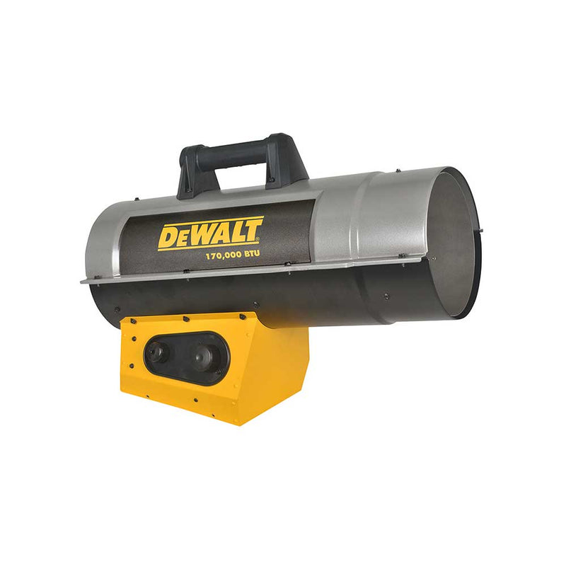 Portable Propane Forced Air Heater | Space Heater | 125K-170K BTU | Quiet Burner Technology | 4,000 Sq Ft Coverage | DEWALT
