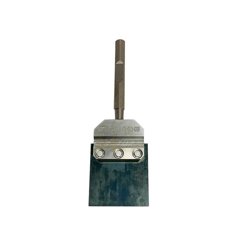 Tile Smasher Head for Jackhammer | Universal Fit | 6-Inch Blade | High Tensile Steel | Makinex