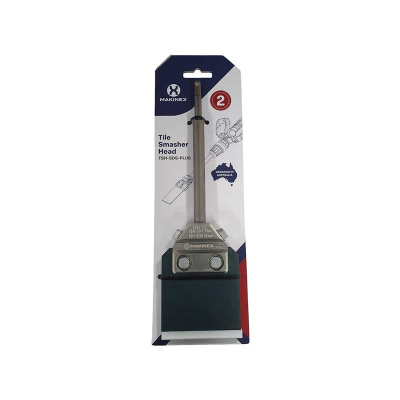 Tile Smasher Head for Rotary Hammer | SDS Plus Shank | Demolition Tool | Makinex