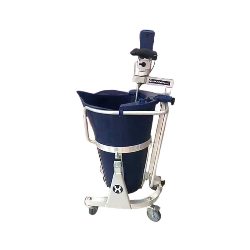 Mixing Station for Floor Finishing | Epoxy | Self-Leveling Cement| 330 lb Capacity | Hands-Free Operation | Self-Leveling Cement | Makinex
