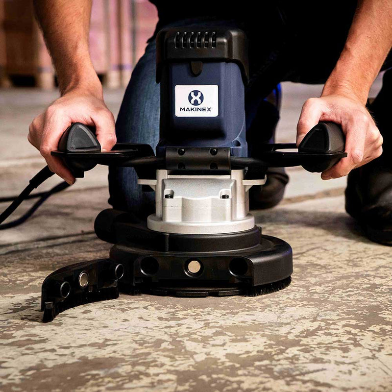 Handheld Concrete Grinder for Power Tools | Variable Speed | 2050W Motor | Precision Control | Makinex