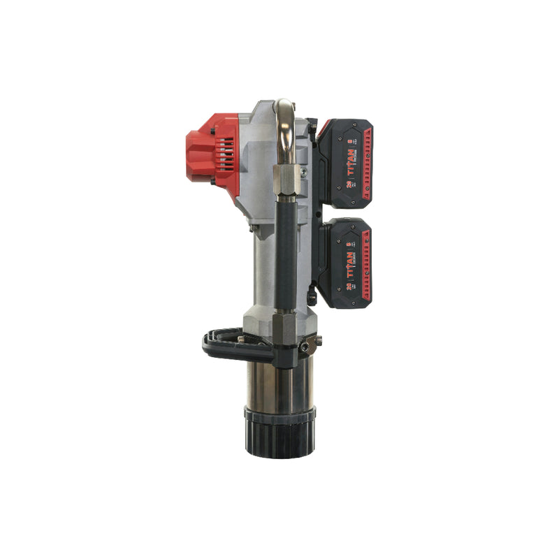 Electric Post Driver for Residential Use | 40V Battery | Dual 4AH Batteries | 2.5" Diameter | Titan