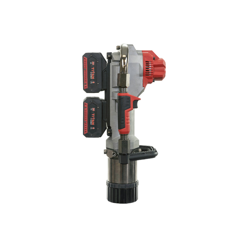 Electric Post Driver for Residential Use | 40V Battery | Dual 4AH Batteries | 2.5" Diameter | Titan