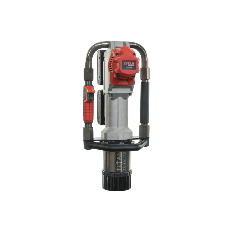 Electric Post Driver for Residential Use | 40V Battery | Dual 4AH Batteries | 2.5" Diameter | Titan