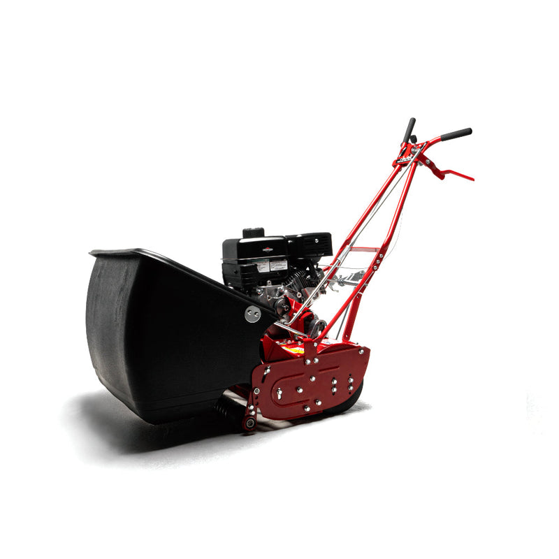 Reel Mower for Lawn Care | 25" | Grooved Roller | 7 Blade | 9.5 GT B&S Engine | McLane