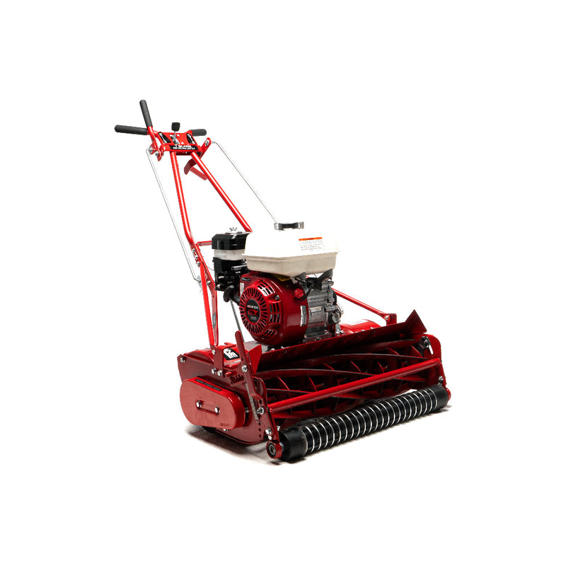 Reel Mower for Lawn Care | 25 In | Grooved Roller | 7 Blade | Honda GX160 | McLane