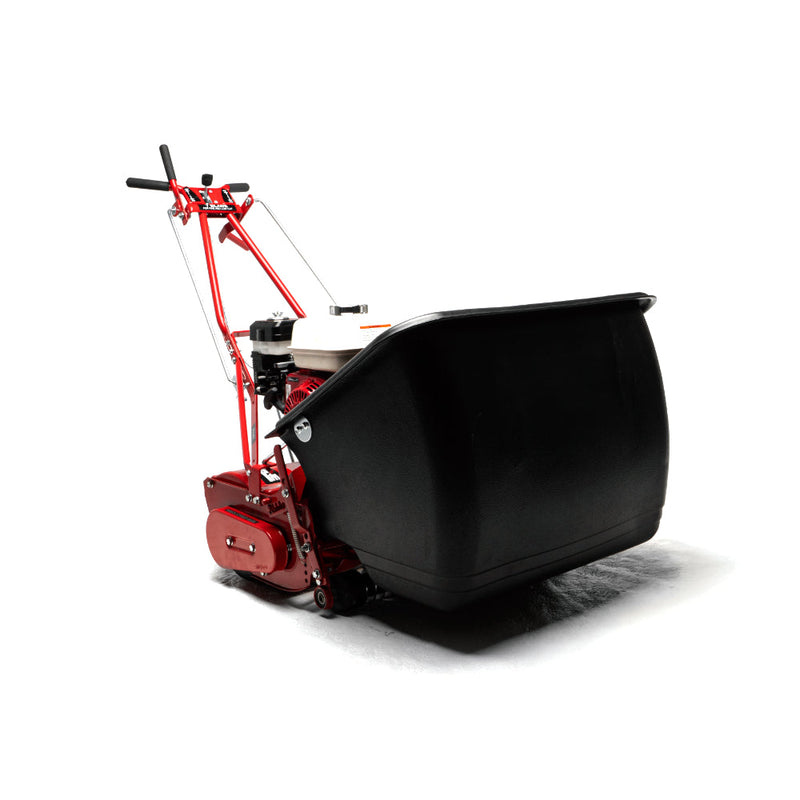 Reel Mower for Lawn Care | 25 In | Grooved Roller | 7 Blade | Honda GX160 | McLane