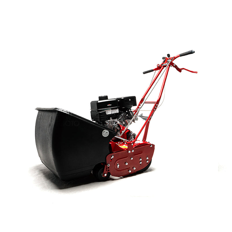 25" Reel Mower with Front Wheels | 7 Blade | 9.5 HP Briggs & Stratton Engine | McLane