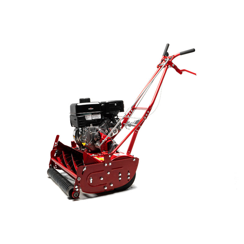 Reel Mower for Lawn Care | 25" | Grooved Roller | 7 Blade | 9.5 GT B&S Engine | McLane