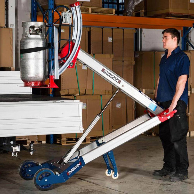 Forklift Attachment for Powered Hand Trucks | 309 lb Capacity | 6 ft Lift Height | Makinex