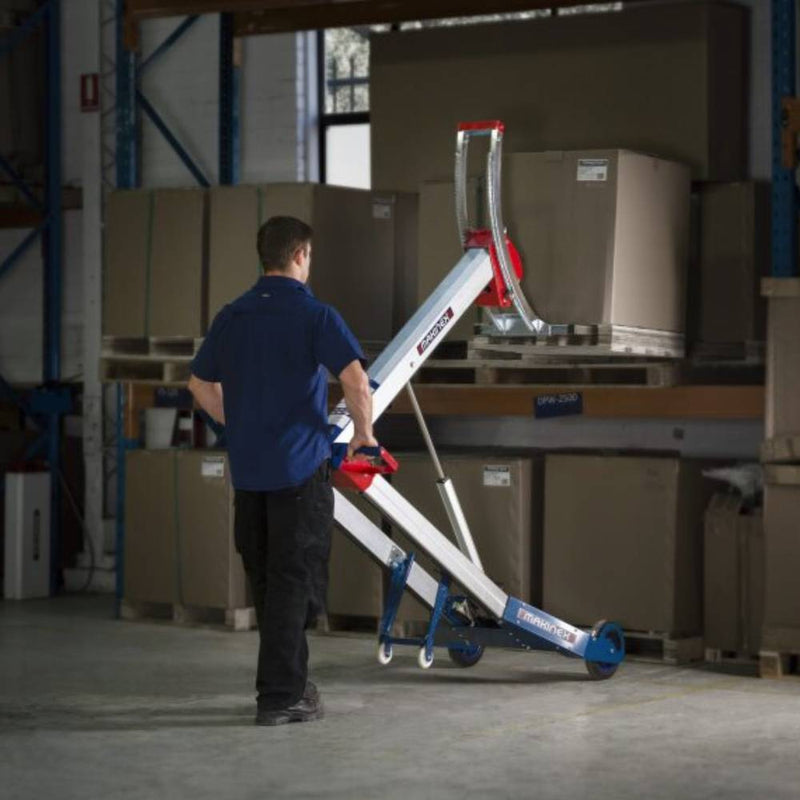 Forklift Attachment for Powered Hand Trucks | 309 lb Capacity | 6 ft Lift Height | Makinex
