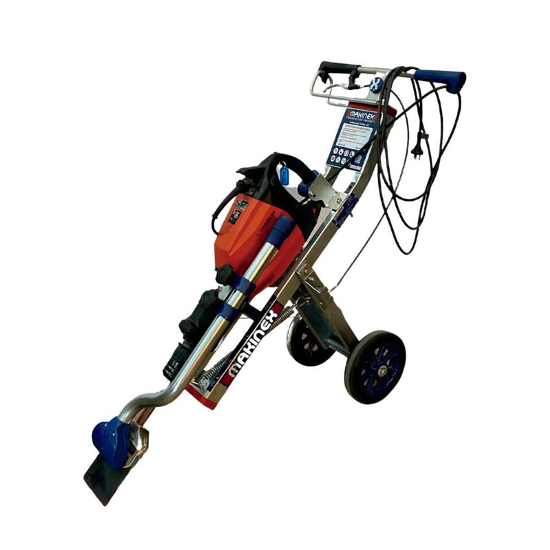 Vac Attach Assembly for Jackhammer Trolley | Dust Control | Concrete Breaking | Makinex