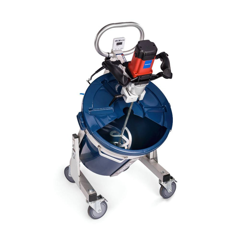 Concrete/Epoxy Mixing Station | 220 lb Capacity | Portable | Hands-Free Operation | Makinex