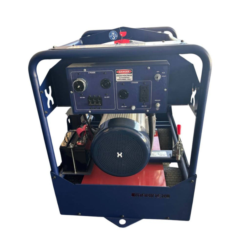 Generator 23kW | VanGuard | 480V for Construction Equipment | Dual-Phase Capability | Briggs & Stratton Engine | Compact Design | Makinex