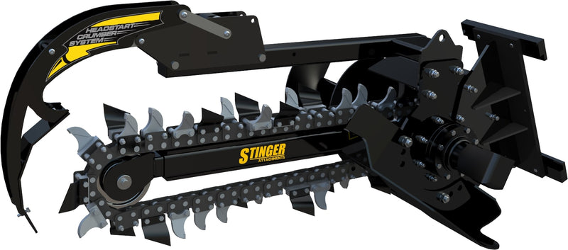 Bigfoot Trencher Attachment for a Skid Steer