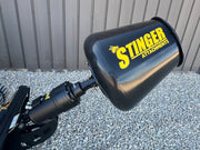 Cement mixer with Stinger Attachments Logo