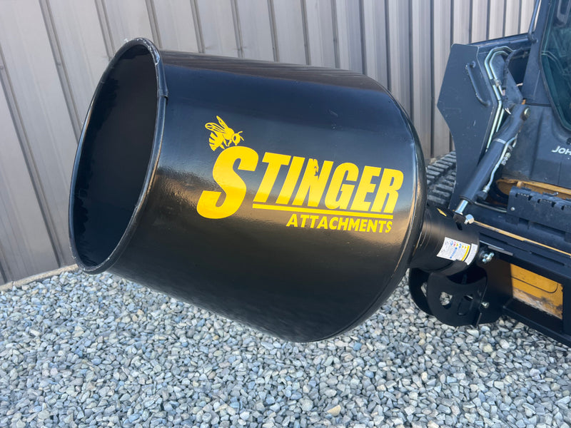 Stinger attachments cement mixer