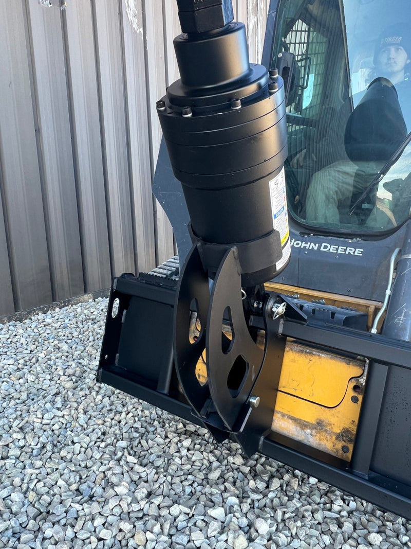 Cement Mixer Arm from Skid Steer