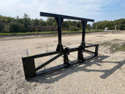 Skid Steer Bale Spear – Series 5XD (BS5-3XD) 3 Bale or (BS5-5XD) 5 Bale Large Round Bale Mover - Image 2