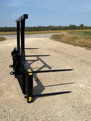 Wheel Loader Bale Spear – Series 5XD (BS5-3XD) 3 Bale or (BS5-5XD) 5 Bale Large Round Bale Mover - Image 3