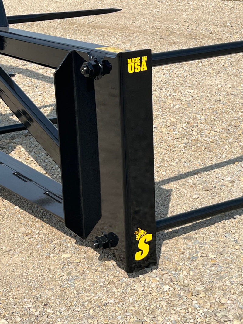 Skid Steer Bale Spear – Series 5XD (BS5-3XD) 3 Bale or (BS5-5XD) 5 Bale Large Round Bale Mover - Image 5
