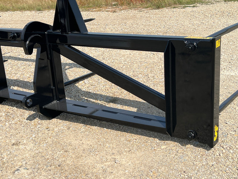 Wheel Loader Bale Spear – Series 5XD (BS5-3XD) 3 Bale or (BS5-5XD) 5 Bale Large Round Bale Mover - Image 5