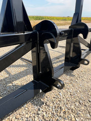 Wheel Loader Bale Spear – Series 5XD (BS5-3XD) 3 Bale or (BS5-5XD) 5 Bale Large Round Bale Mover - Image 8