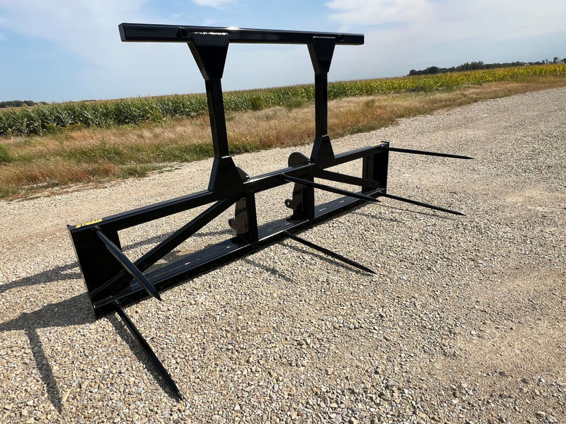 Wheel Loader Bale Spear – Series 5XD (BS5-3XD) 3 Bale or (BS5-5XD) 5 Bale Large Round Bale Mover - Image 9