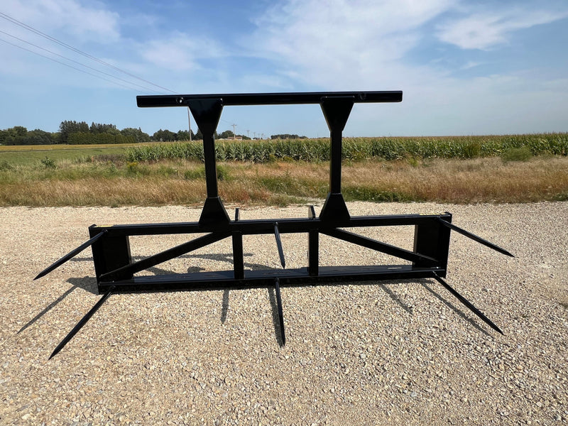 Skid Steer Bale Spear – Series 5XD (BS5-3XD) 3 Bale or (BS5-5XD) 5 Bale Large Round Bale Mover - Image 7