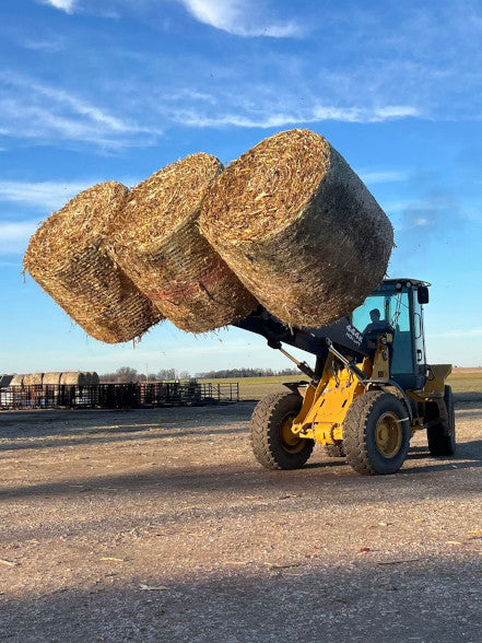 Tractor Bale Spear – Series 5XD (BS5-3XD) 3 Bale or (BS5-5XD) 5 Bale Large Round Bale Mover - Image 5